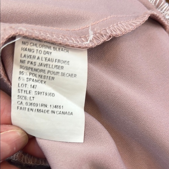 Noni Teen Color Block Ruffle Dress Women's Size Large Made in Canada - Picture 11 of 11